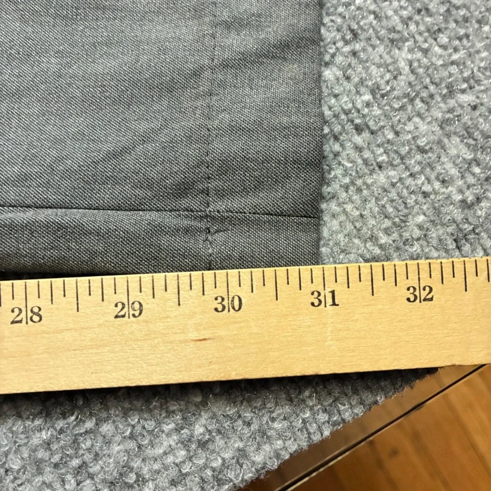 Banana‎ Republic Straight Fit Pants Mens 36x34 Gray Cotton Chinos
